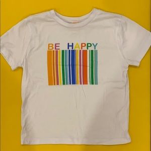 This is a white tee shirt. Great for kids!
